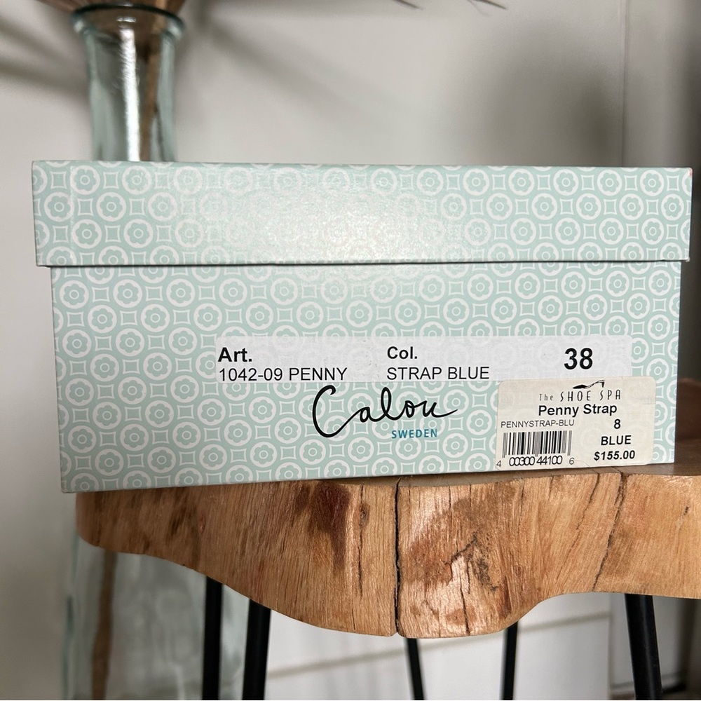 Calou’Penny’ Blue Tassel Clogs size 38 - NIB - Picture 13 of 13